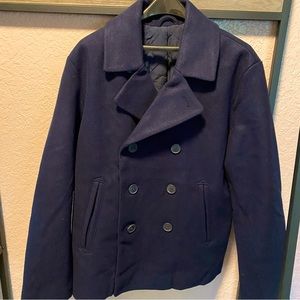 Brand New Men’s Navy Pea Coat